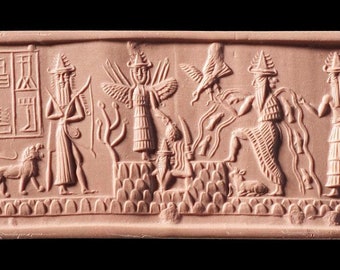 The Adda Seal, Ancient Sumerian  impression  2500 BC