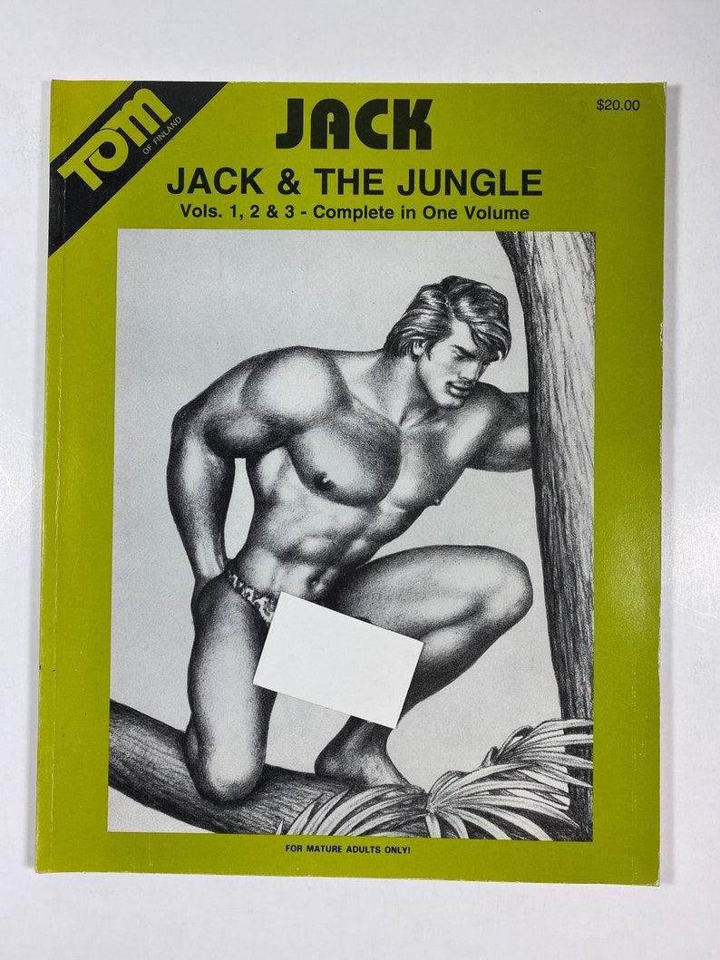 Tom of Finlandjack of the Jungle Vol 12 & 3 Magazine Etsy