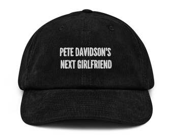 Pete Davidson's Next Girl Friend Corduroy hat