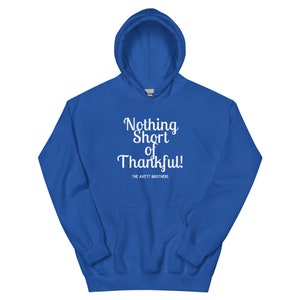 The Avett Brothers Nothing Short of Thankful 2023 Tour Unisex Hoodie