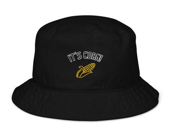 It's Corn! Organic bucket hat