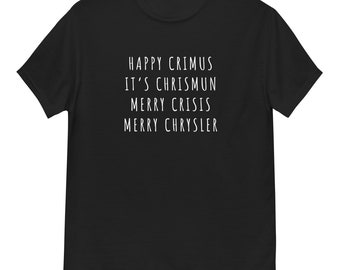 Happy Crimus Vine classic tee