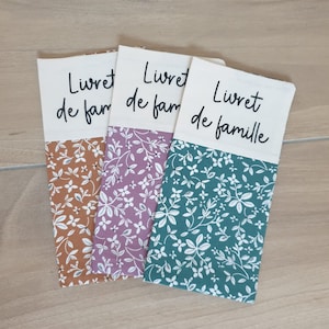 Customizable family record book cover