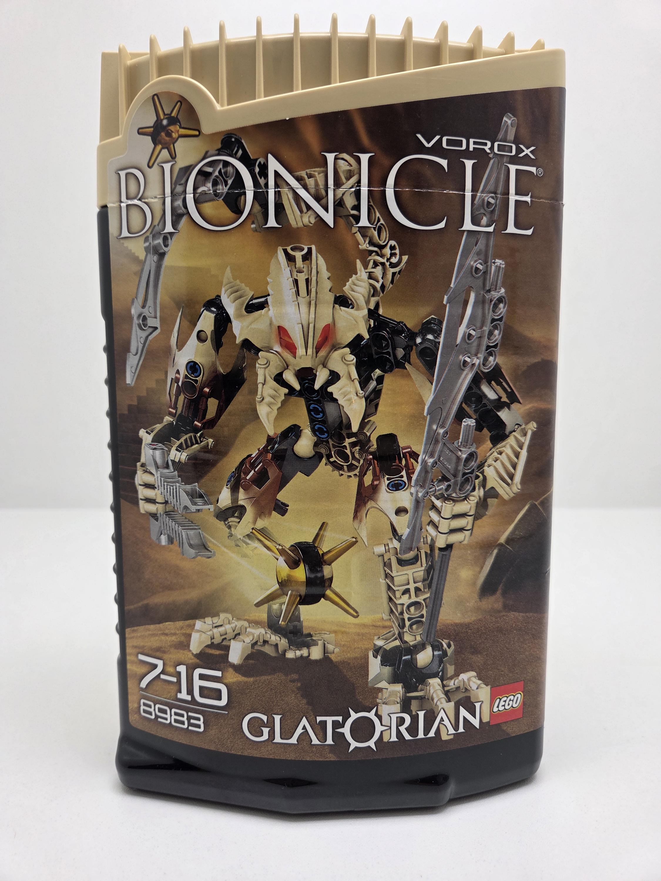 Lego Bionicle - Glatorian - Vorox 8983 - Etsy