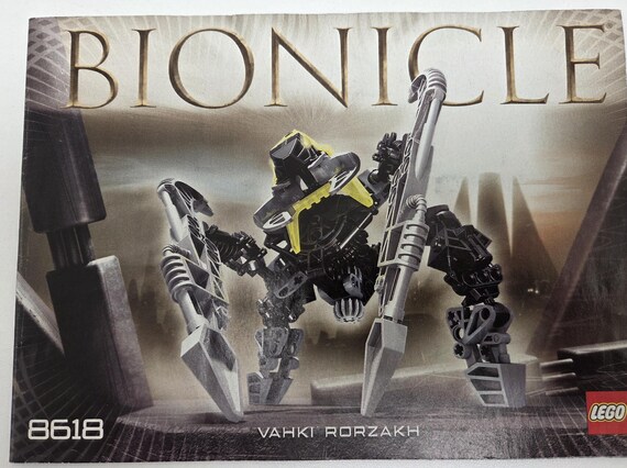 Lego Bionicle - Vahki - Rorzakh - 8618 - Etsy