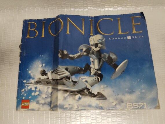8571 - Lego Bionicle - Kopaka Nuva - Etsy
