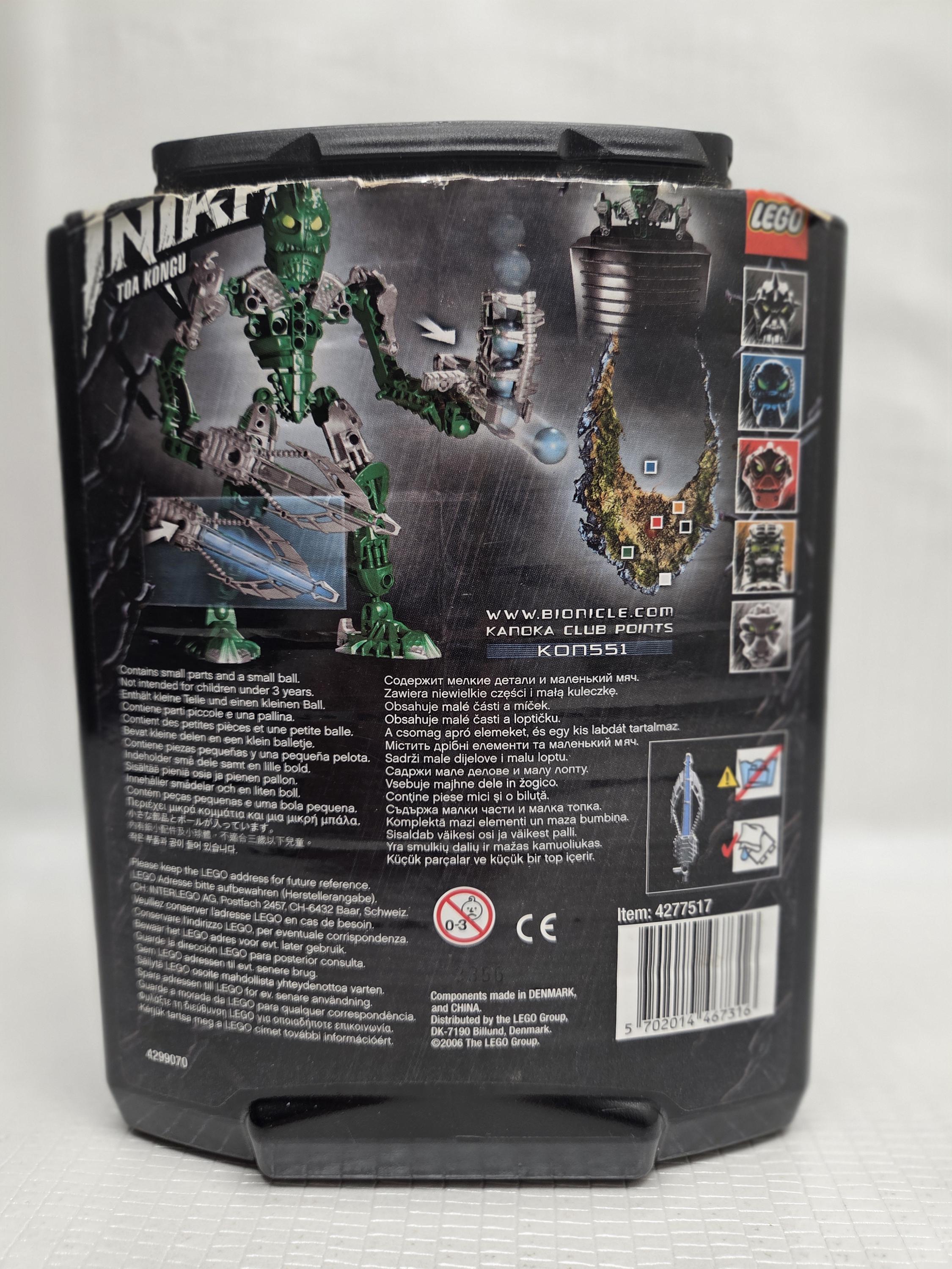 Lego Bionicle - Inika - Toa Kongu - 8731 - Etsy
