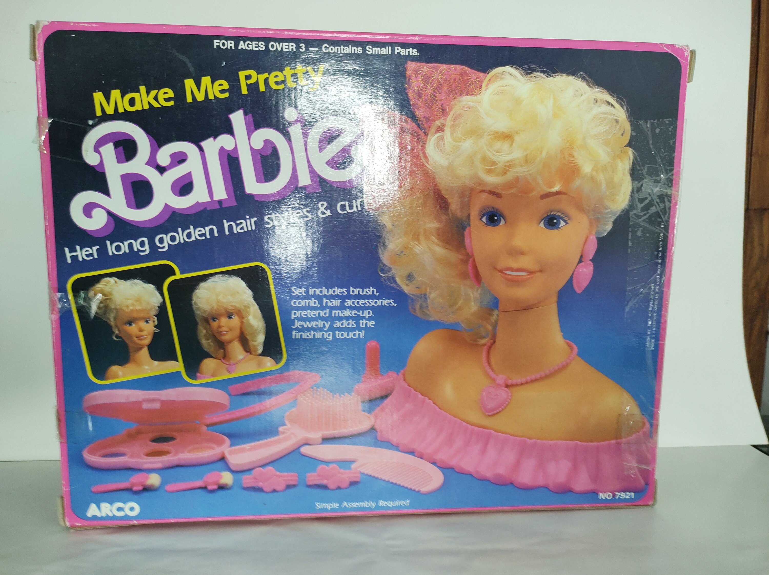Buy Vintage Barbie Make Me Pretty Styling Head No 7921 Online in