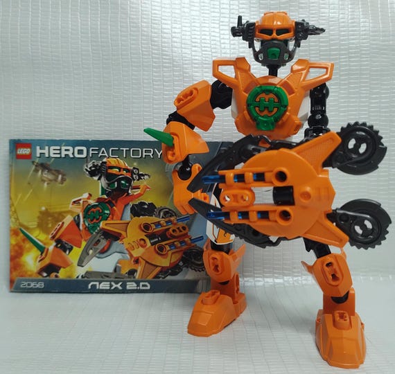 Lego Hero Factory - Nex 2.0 - 2068 - Etsy