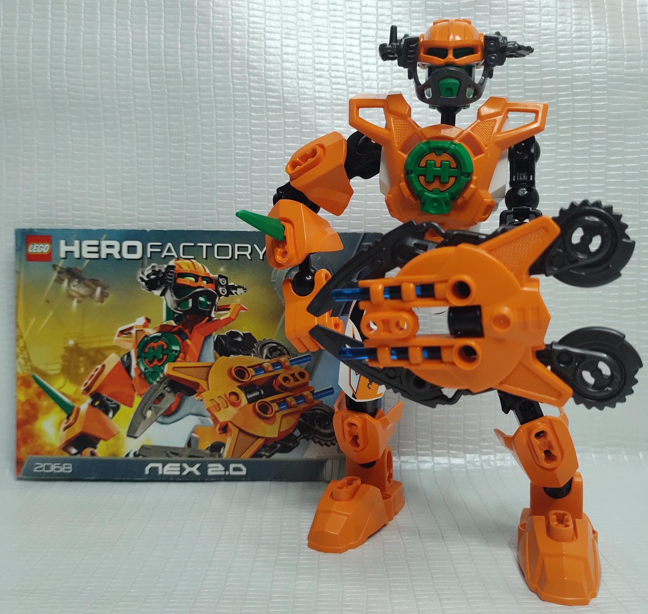 Lego Hero Factory - Nex 2.0 - 2068 - Etsy