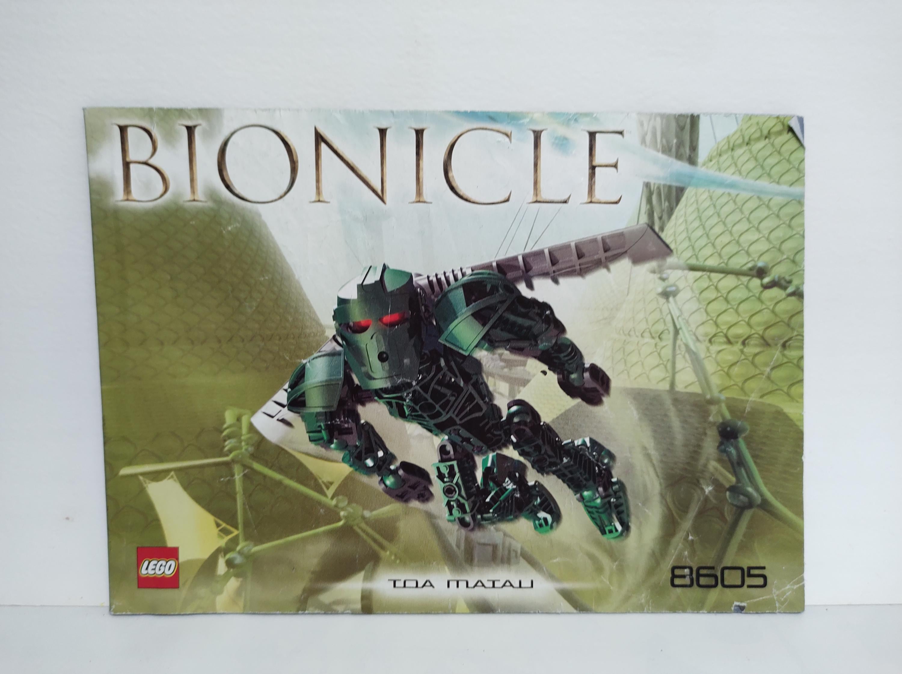 8605 - Lego Bionicle - Toa Matau - Etsy