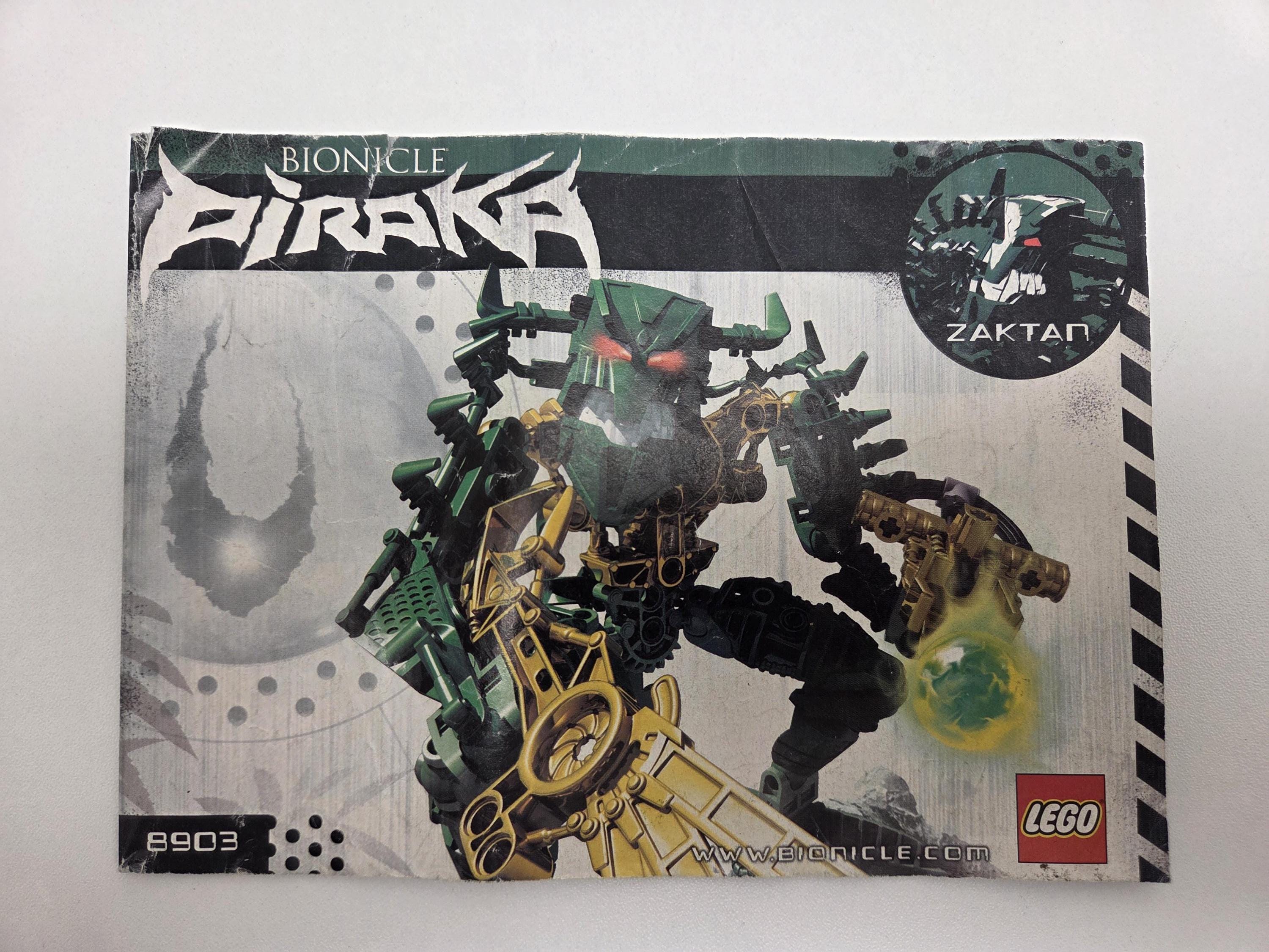 Lego Bionicle - Piraka - Zaktan - 8903 - Etsy
