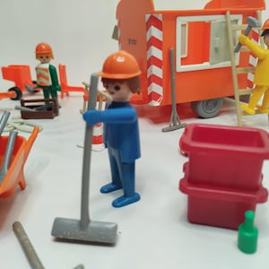 Playmobil construction vintage