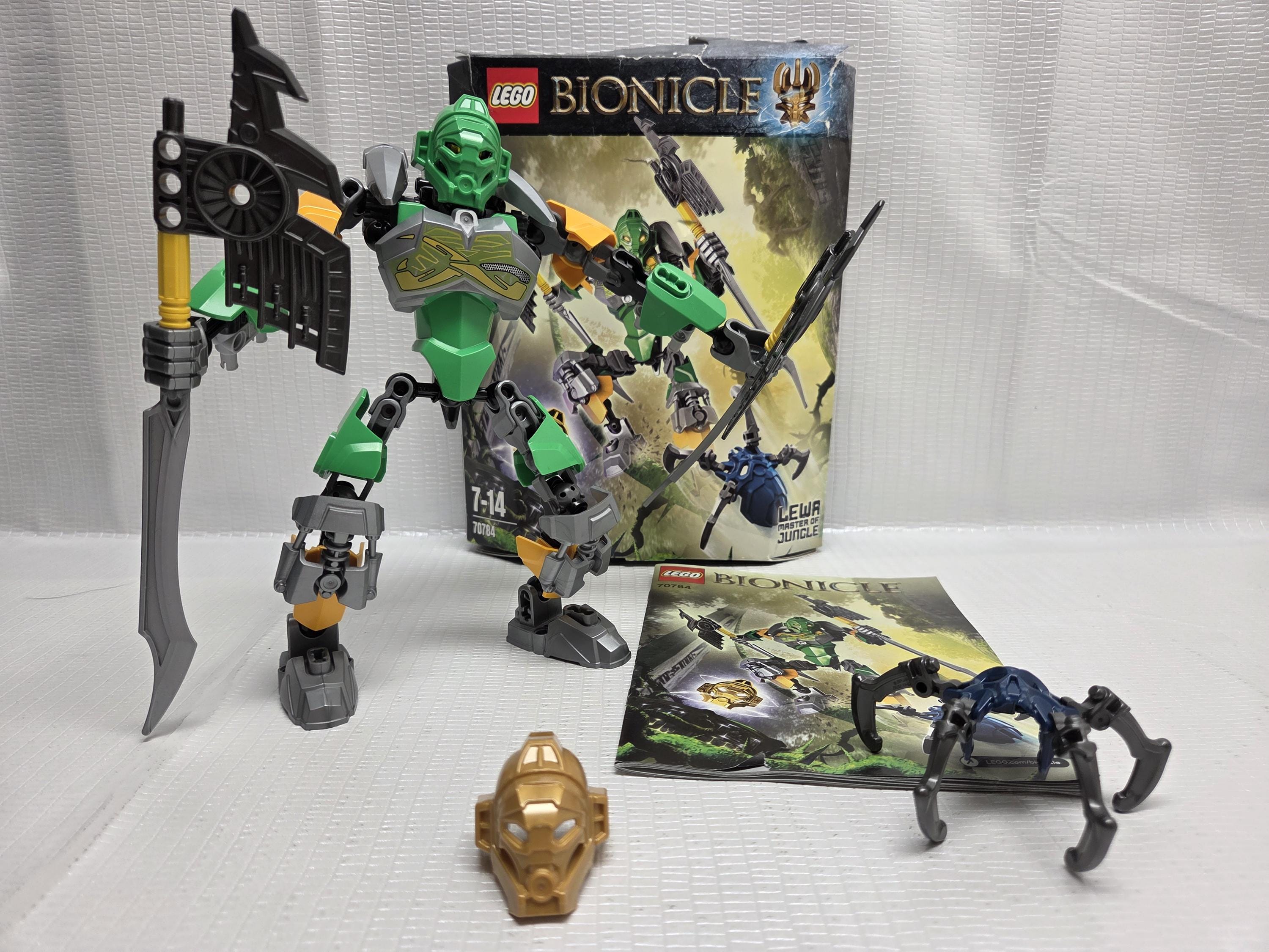 Lego Bionicle 2nd Gen - Masters - Lewa Master of Jungle - 70784 - Etsy