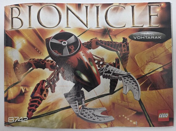 Lego Bionicle - Visorak - Vohtarak - 8742 - Etsy