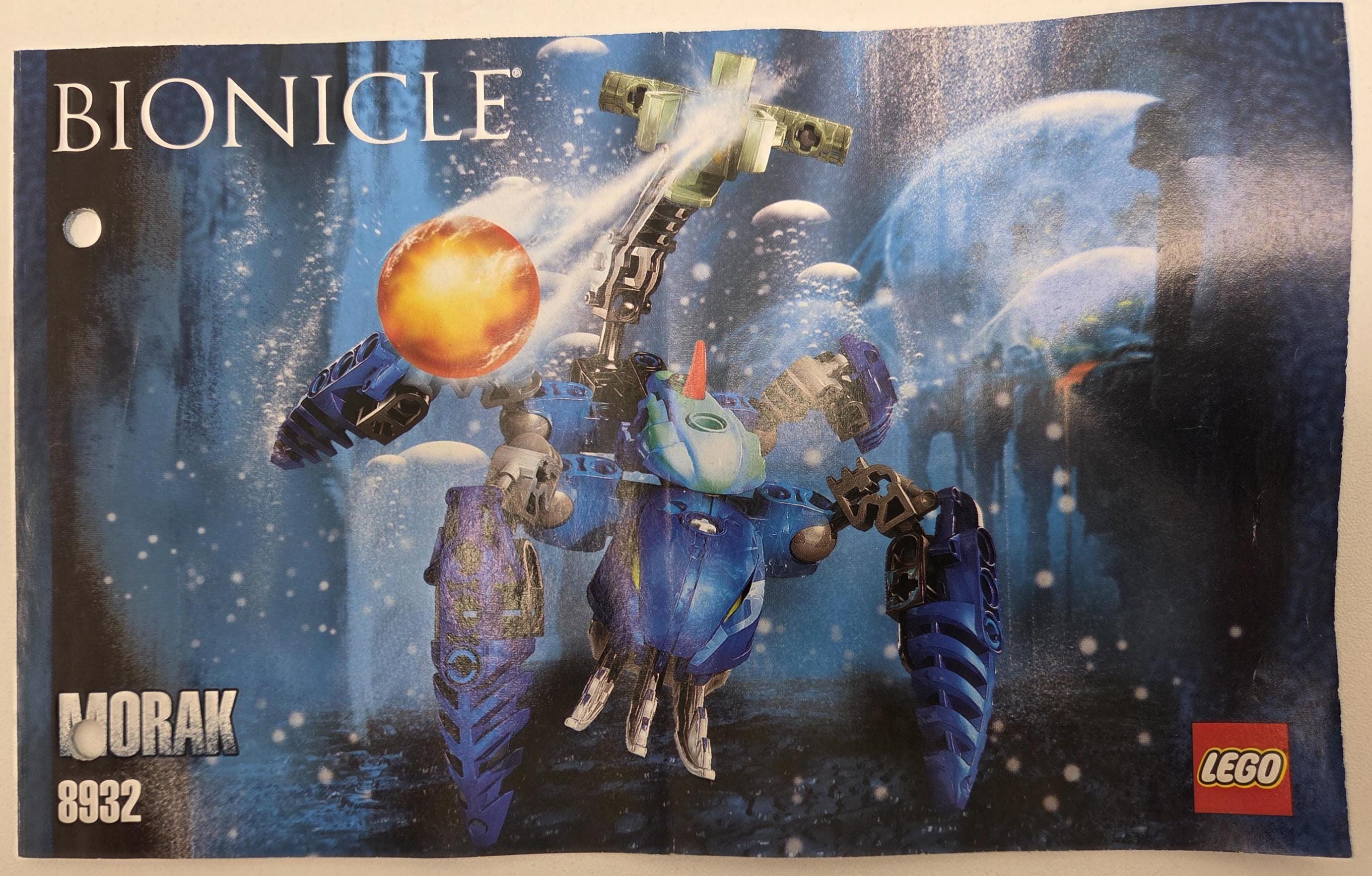 Lego Bionicle - Matoran of Mahri Nui - Morak - 8932 - Etsy