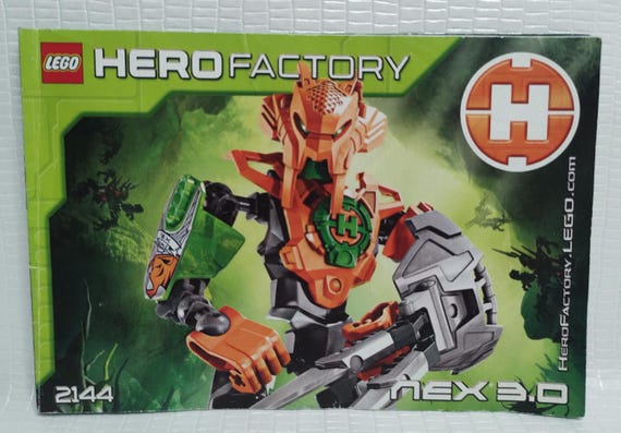 Lego Hero Factory - Nex 3.0 - 2144 - Etsy