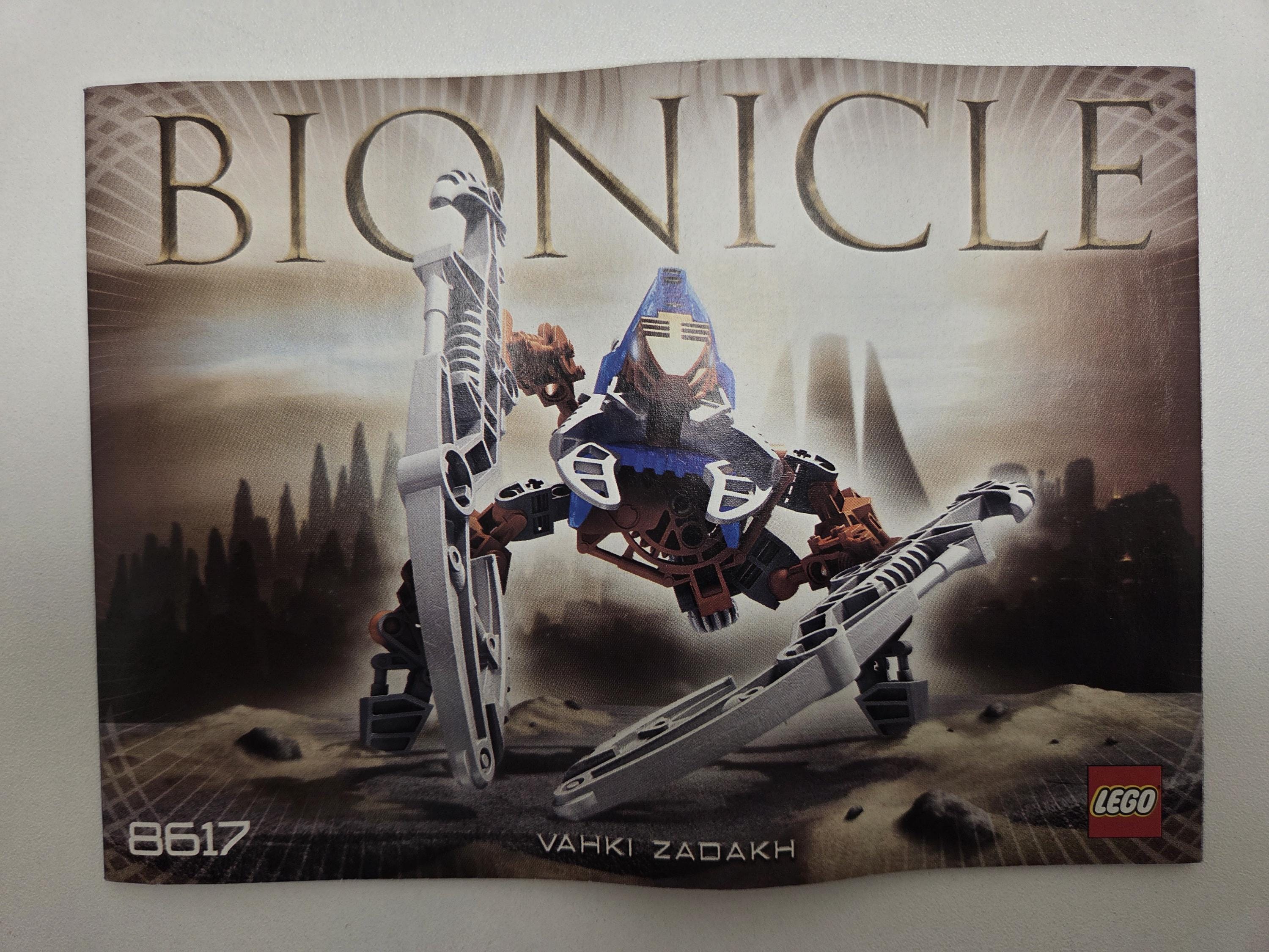 Lego Bionicle - Vahki Zadakh - 8617 - Etsy Israel