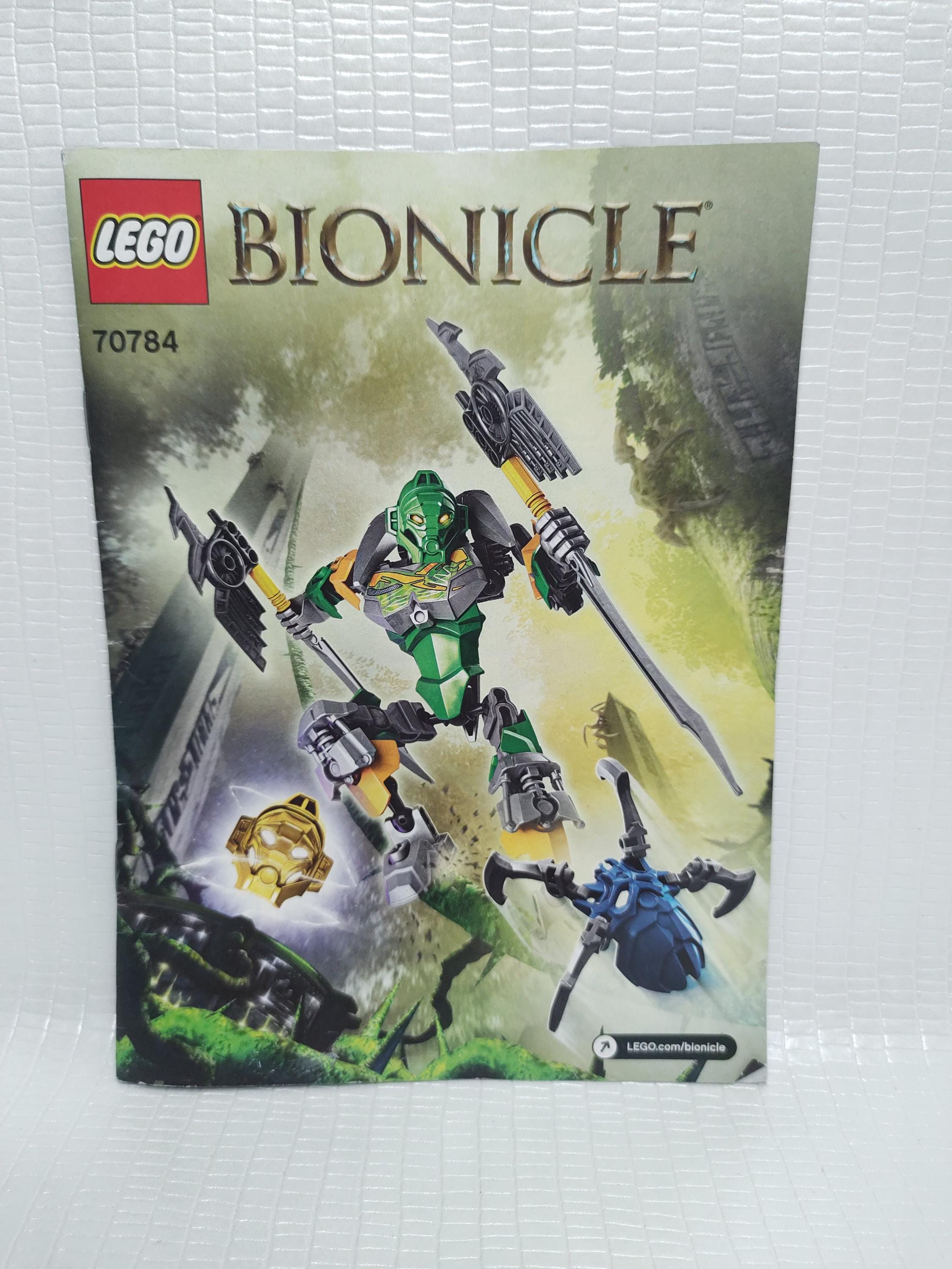 Lego Bionicle 2nd Gen - Masters - Lewa Master of Jungle - 70784 - Etsy