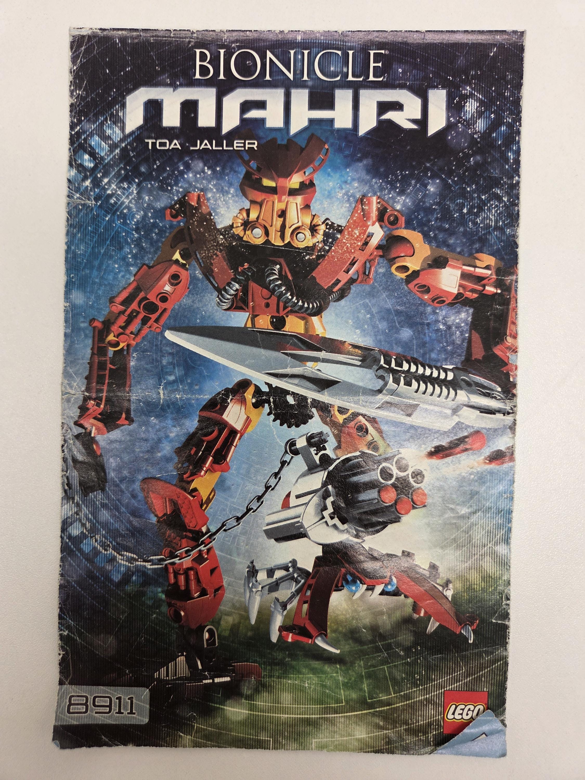 Lego Bionicle - Toa Mahri - Toa Jaller - 8911 - Etsy