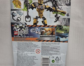 Lego Hero Factory - Rocka - 6202 - Etsy