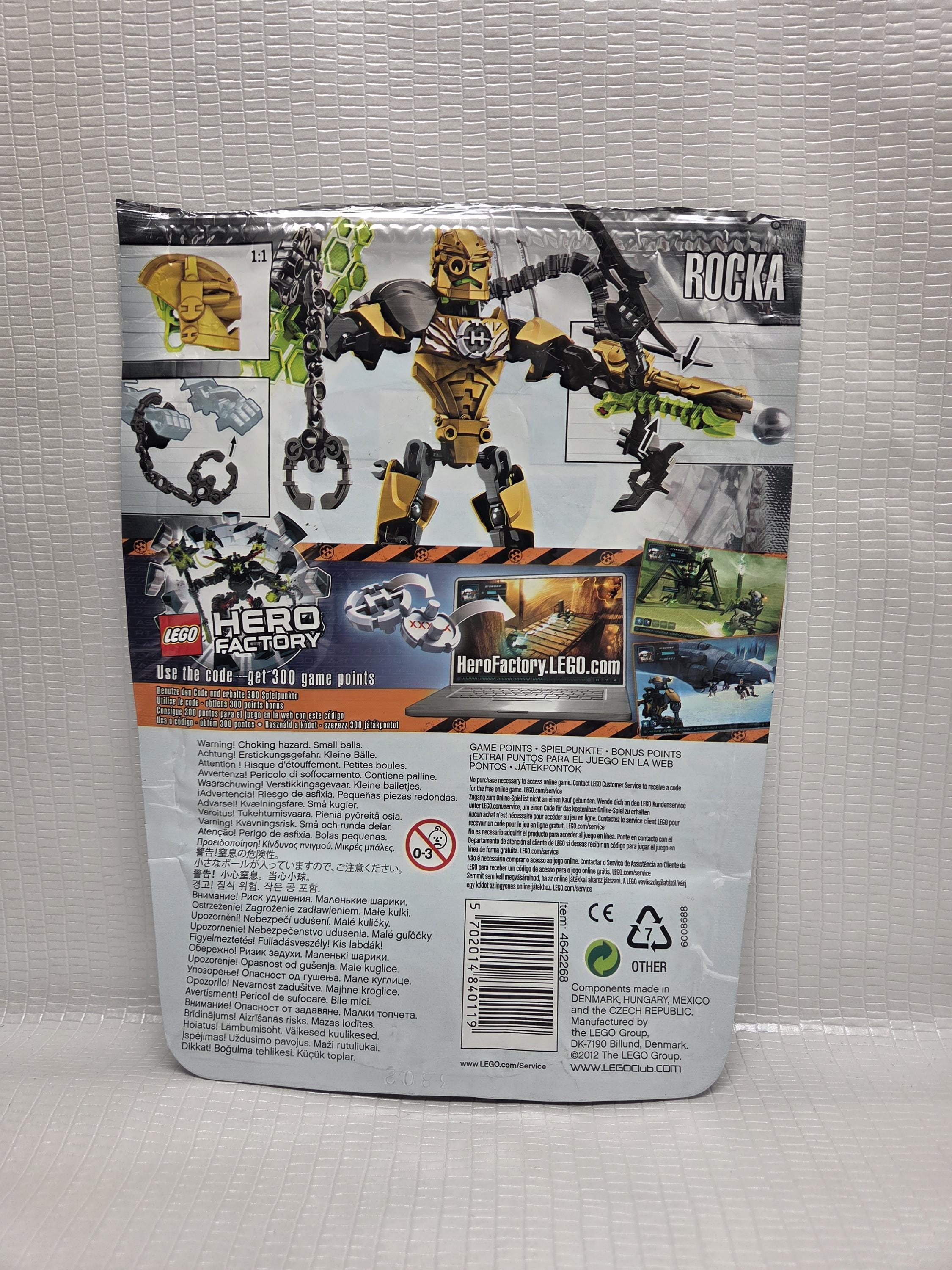 Lego Hero Factory - Rocka - 6202 - Etsy