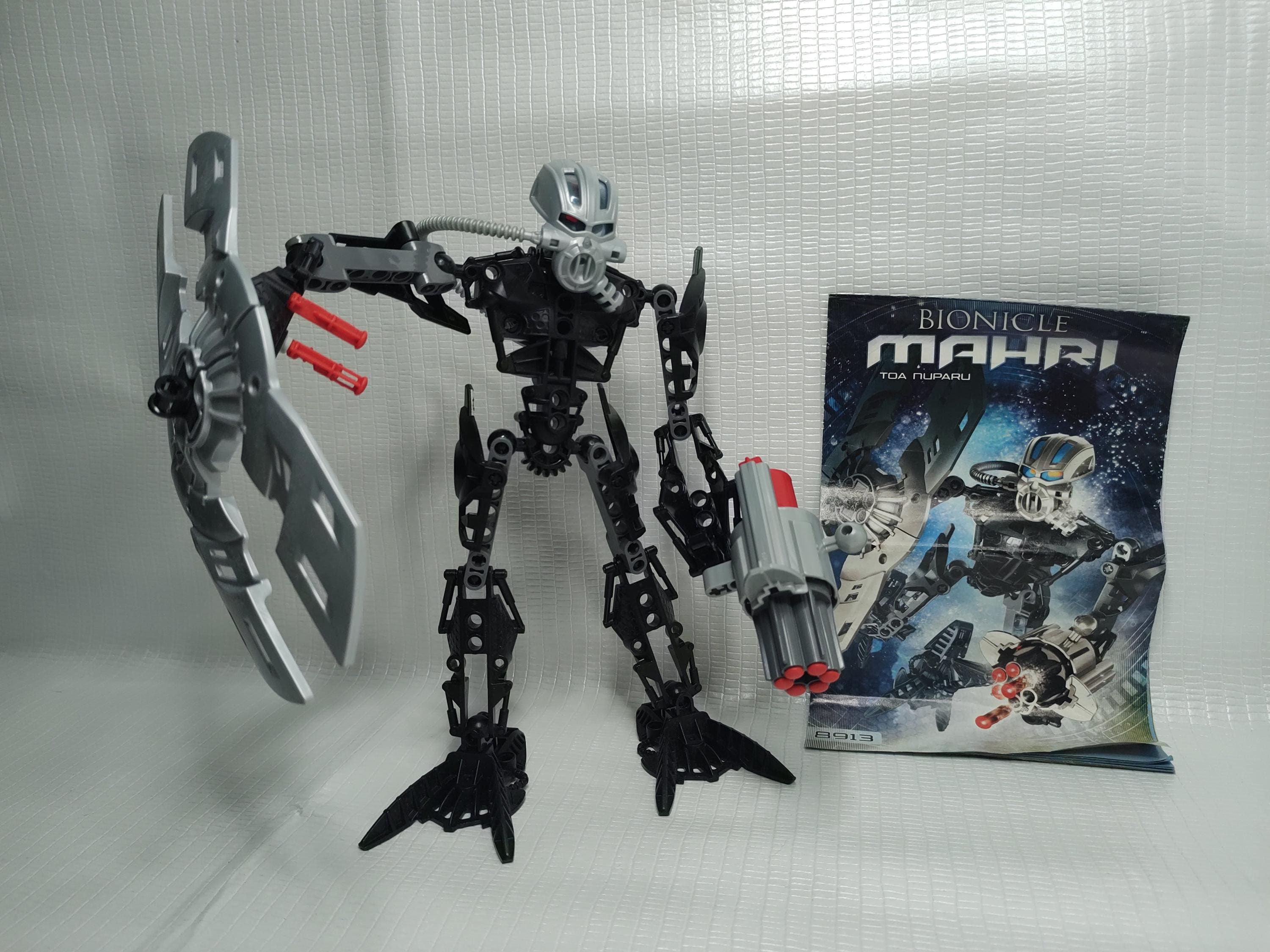 ハウオリ LEGO 8913 Toa Mahri Nuparu Instructions and Parts List