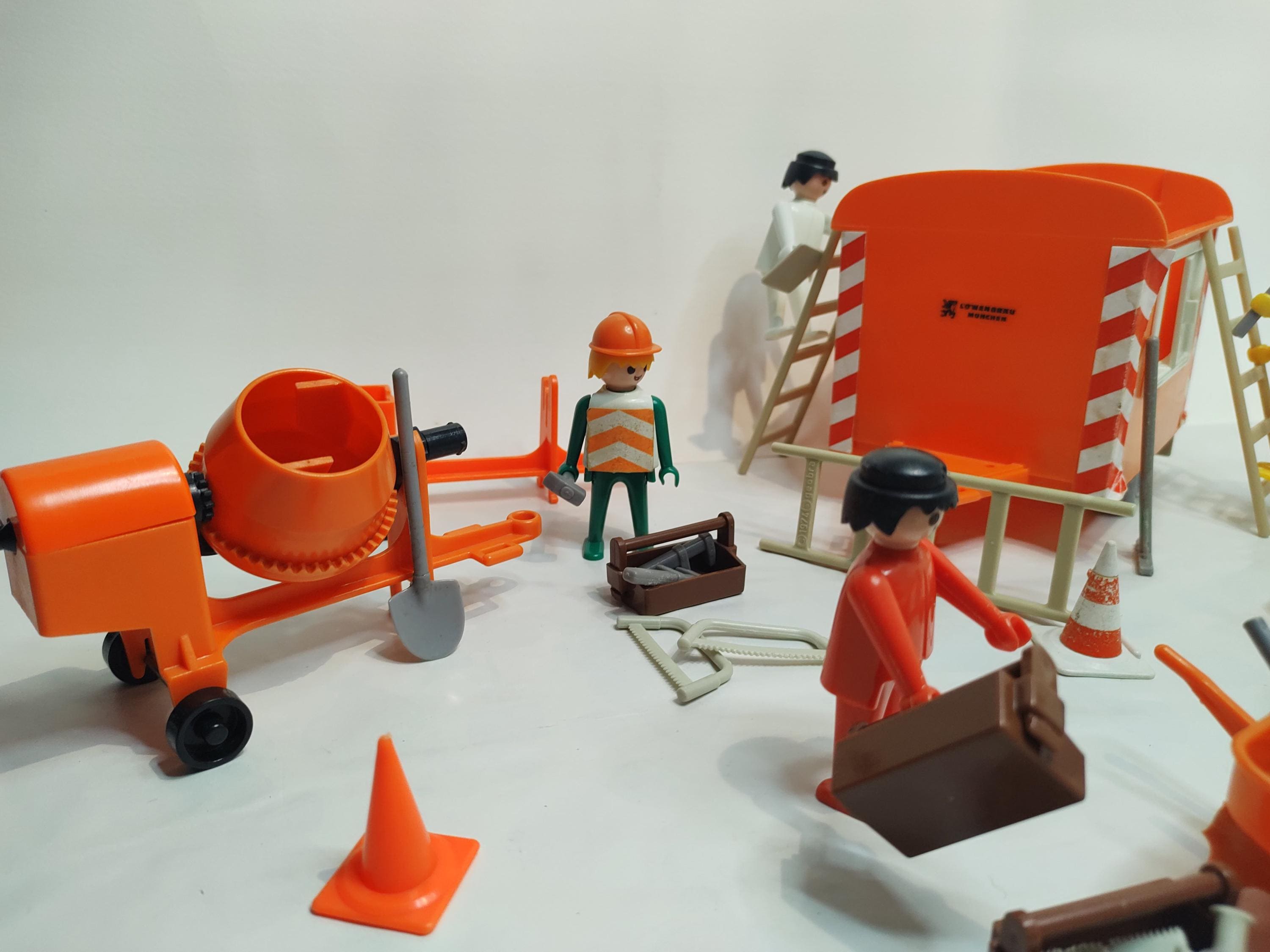 Playmobil Construction Vintage - Etsy Playmobil Construction Vintage - Etsy