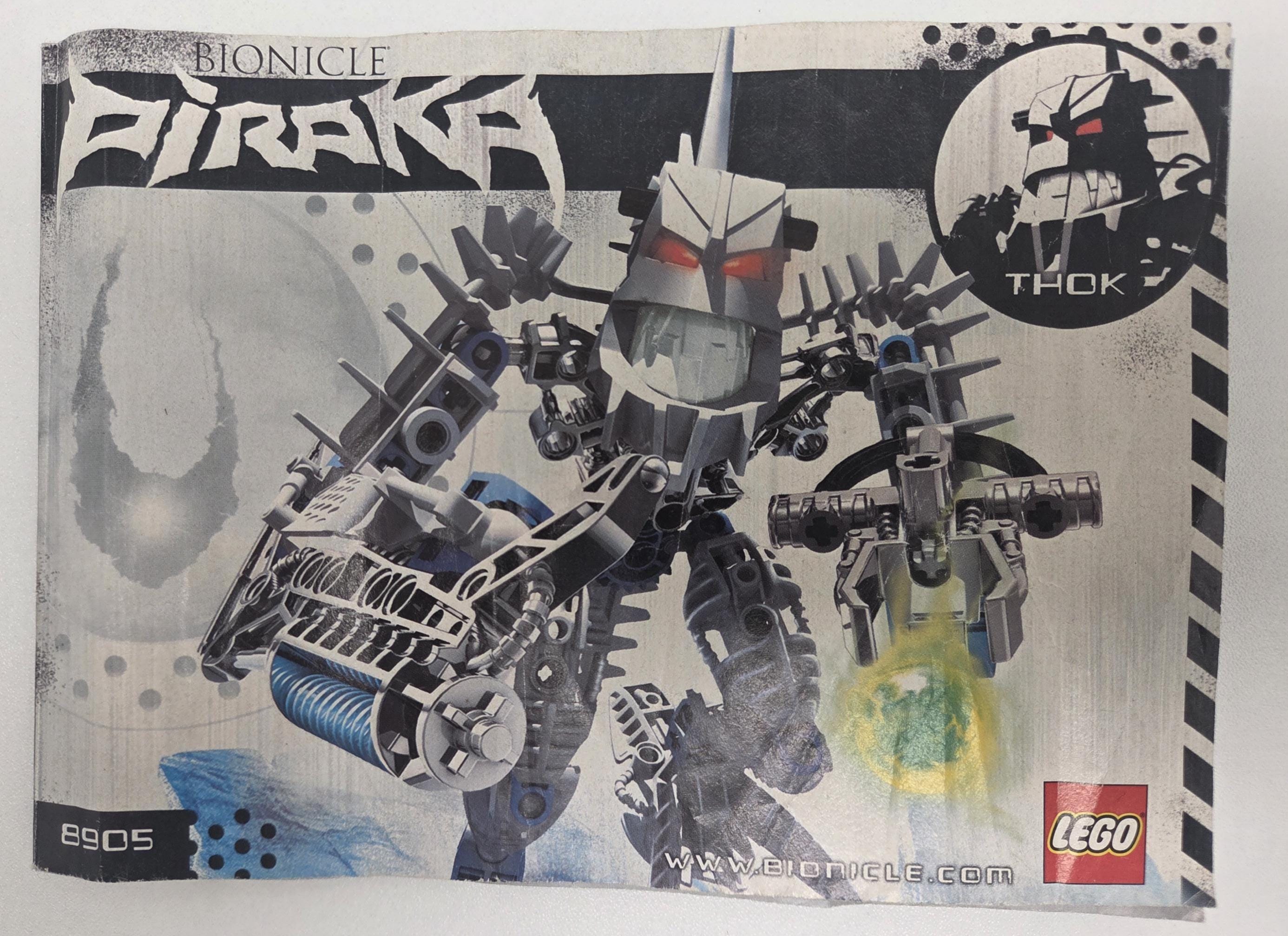 Lego Bionicle - Piraka - Thok - 8905 - Etsy