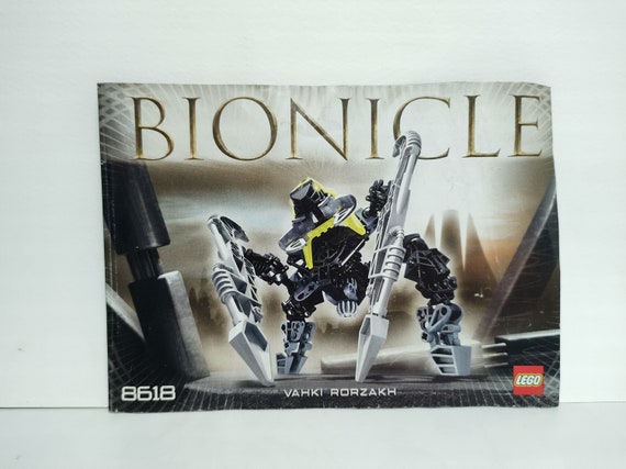 Lego Bionicle - Vahki - Rorzakh - 8618 - Etsy