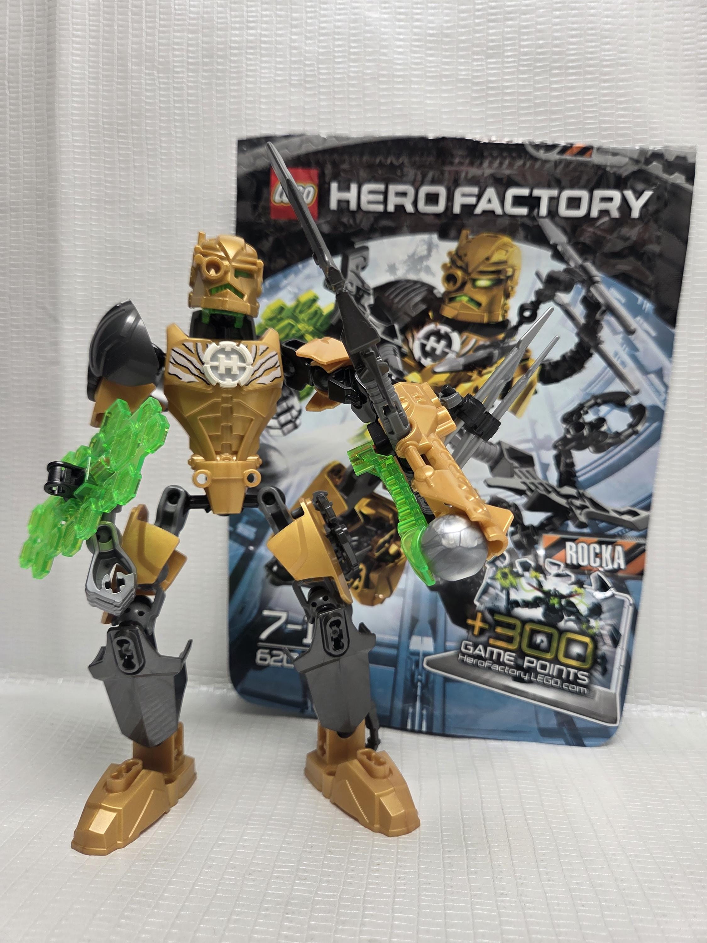 Lego Hero Factory - Rocka - 6202 - Etsy
