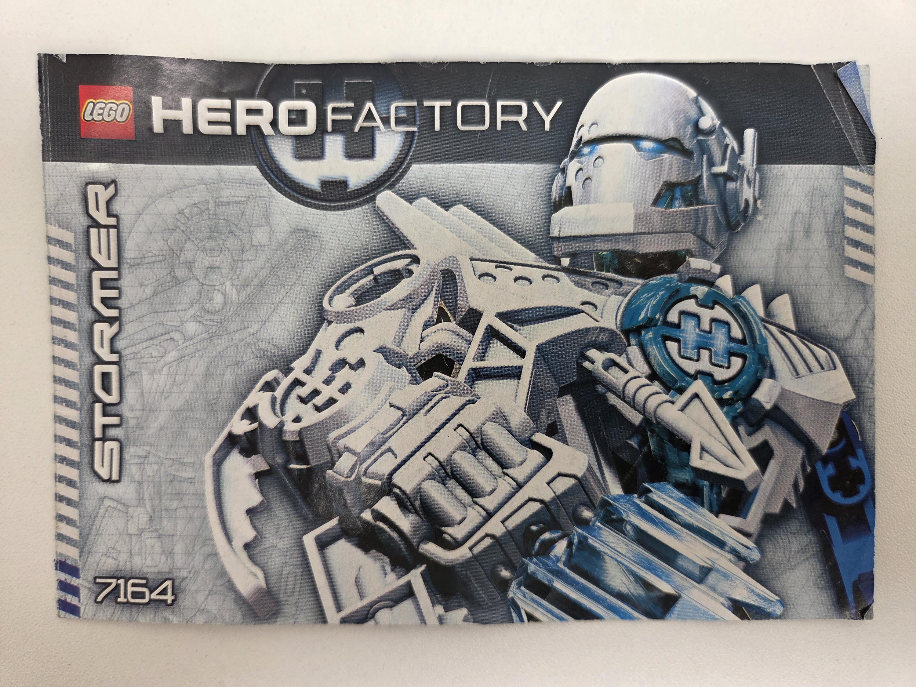 Lego Hero Factory - Heroes - Preston Stormer - 7164 - Etsy
