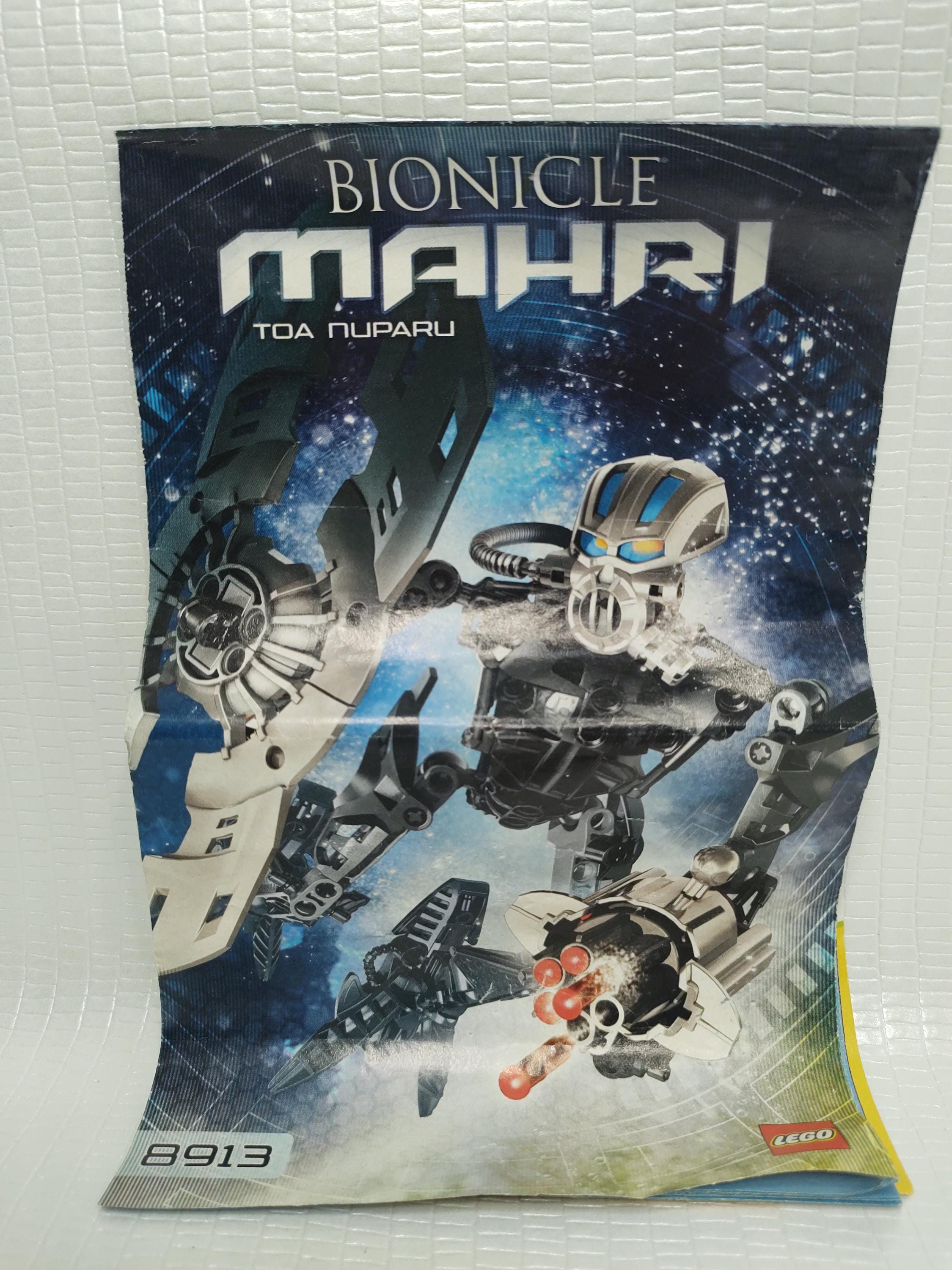 Lego Bionicle Mahri Toa Nuparu 8913 Etsy Israel