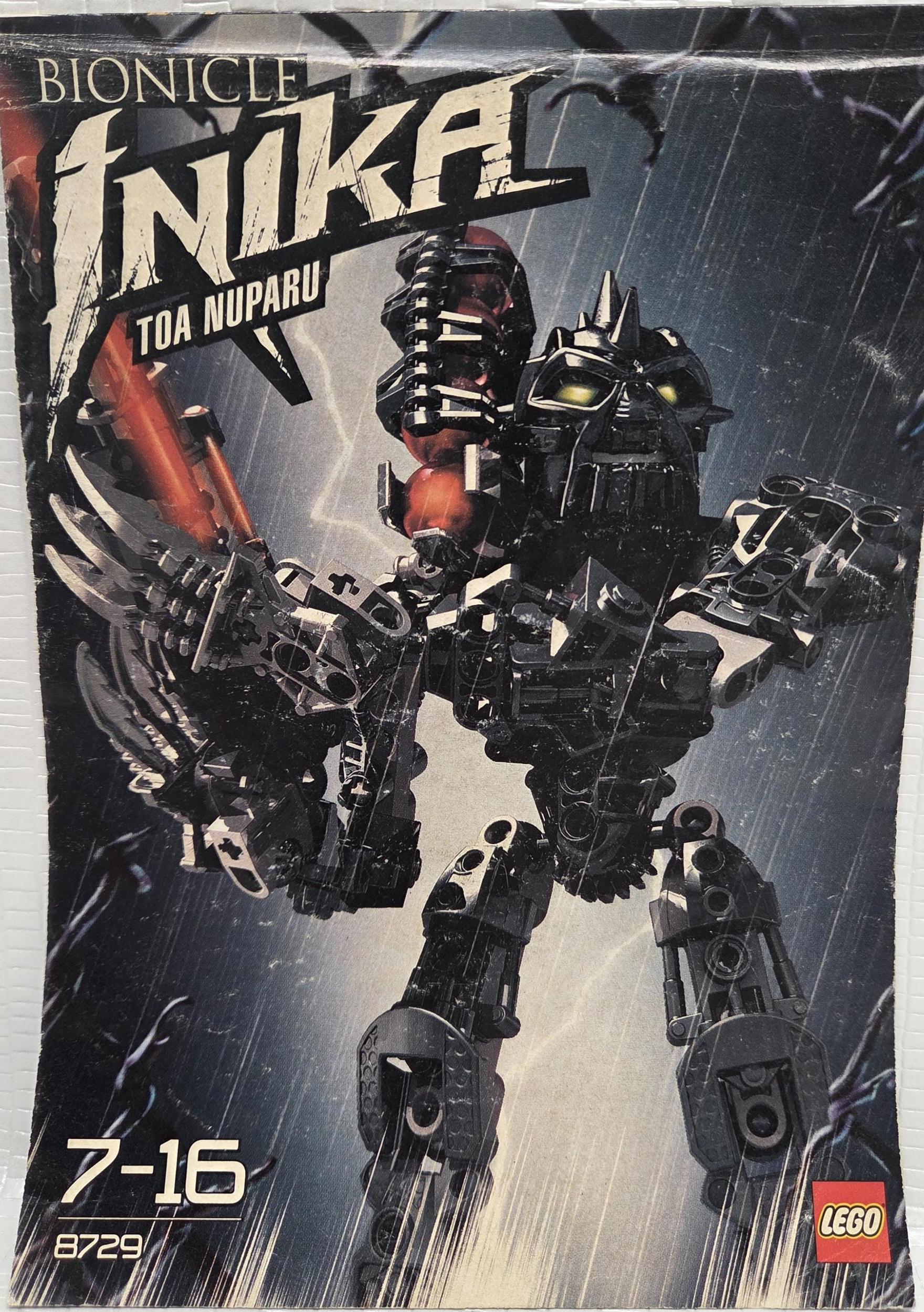 Lego Bionicle - Inika - Toa Nuparu - 8729 - Etsy