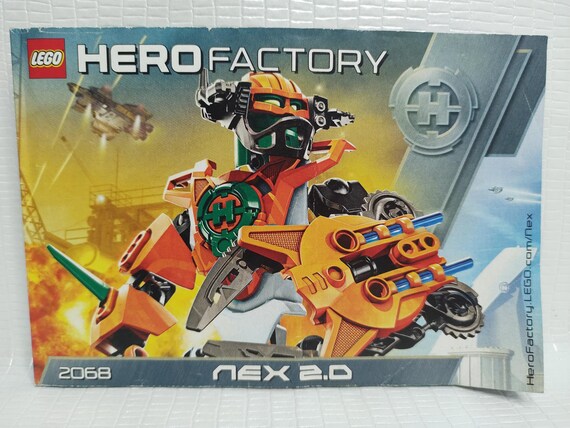 Lego Hero Factory - Nex 2.0 - 2068 - Etsy