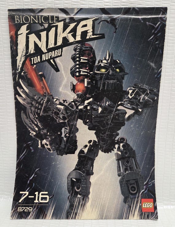 8729 - Lego Bionicle - Inika - Toa Nuparu - Etsy