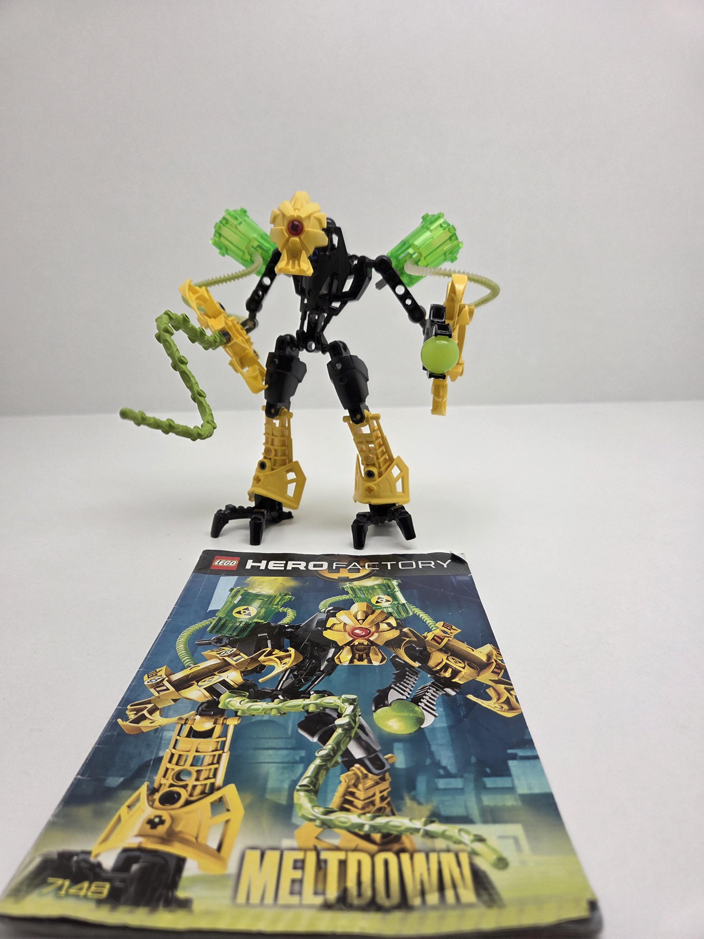 2件おまとめ　606 714 Lego Hero Factory - Villains - Meltdown - 7148 - Etsy Canada