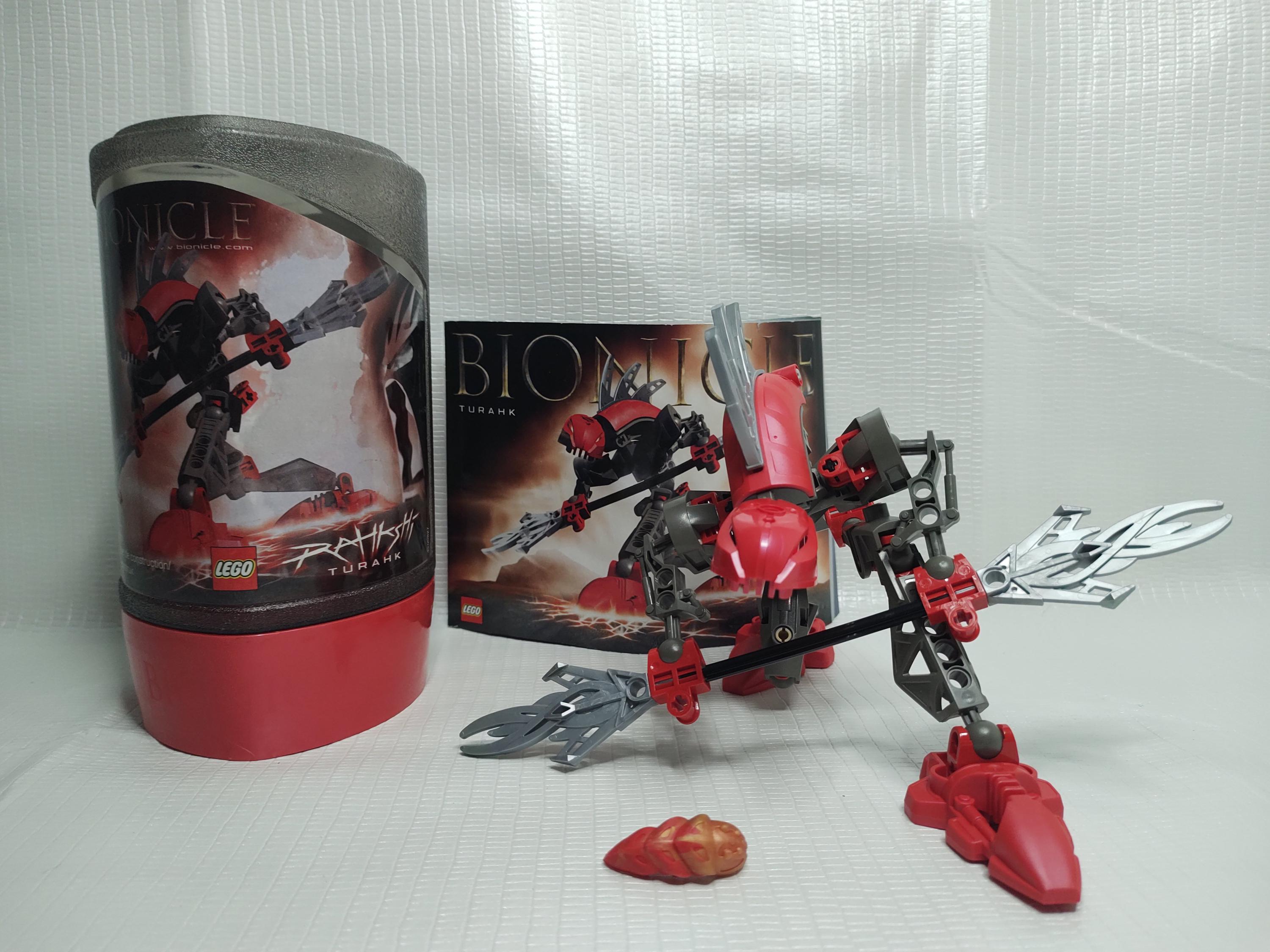 Minoaka☆ブラック×レッド Lego Bionicle - Rahkshi - Turakh- 8592 - Etsy
