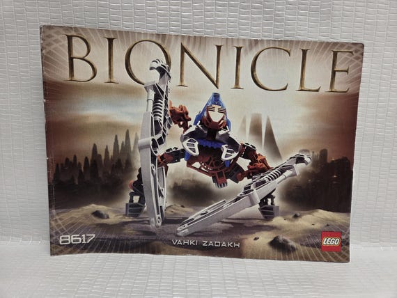 Lego Bionicle - Vahki Zadakh - 8617 - Etsy