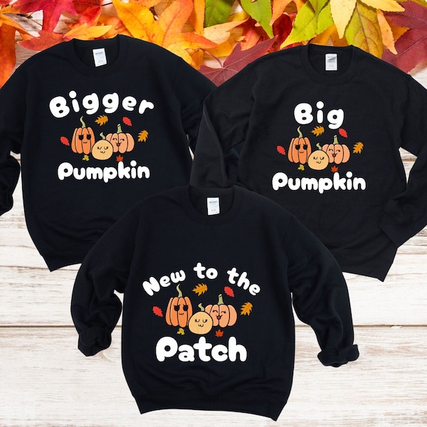 Matching family Thanksgiving sweatshirts, marching sibling fall sweatshirt, toddler Thanksgiving hoodie, pumpkin sweatshirt, mommy and me