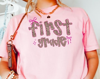 Comfort Colors First Grade Teacher Shirt, First Grade Shirt, Custom First Grade Tshirt, 1st Grade Team, Personalized Teacher 1st Grade Tee