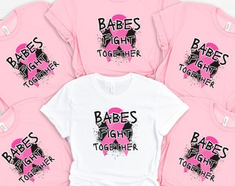 Breast Cancer Awareness Shirt, Cancer Awareness Shirt, Breast Cancer Support Team, Pink Ribbon Shirt, Breast Cancer