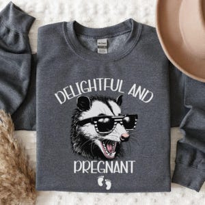 Funny Pregnancy Announcement Sweatshirt, Baby Reveal Sweater, Gift for Expecting Mom, Gift for New Mom,  Baby Reveal Gift, Mother&#39;s Day Gift
