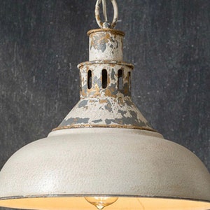 Distressed Farmhouse Styie Pendant Light