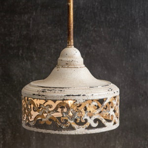 Distressed Farmhouse Styie Pendant Light