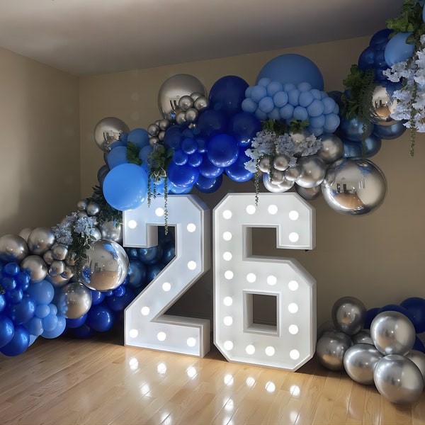 Marquee Numbers, light up numbers,large marquee light up letters,Big Letter,Wedding Marquee Light,Birthday Party decor,wedding decor
