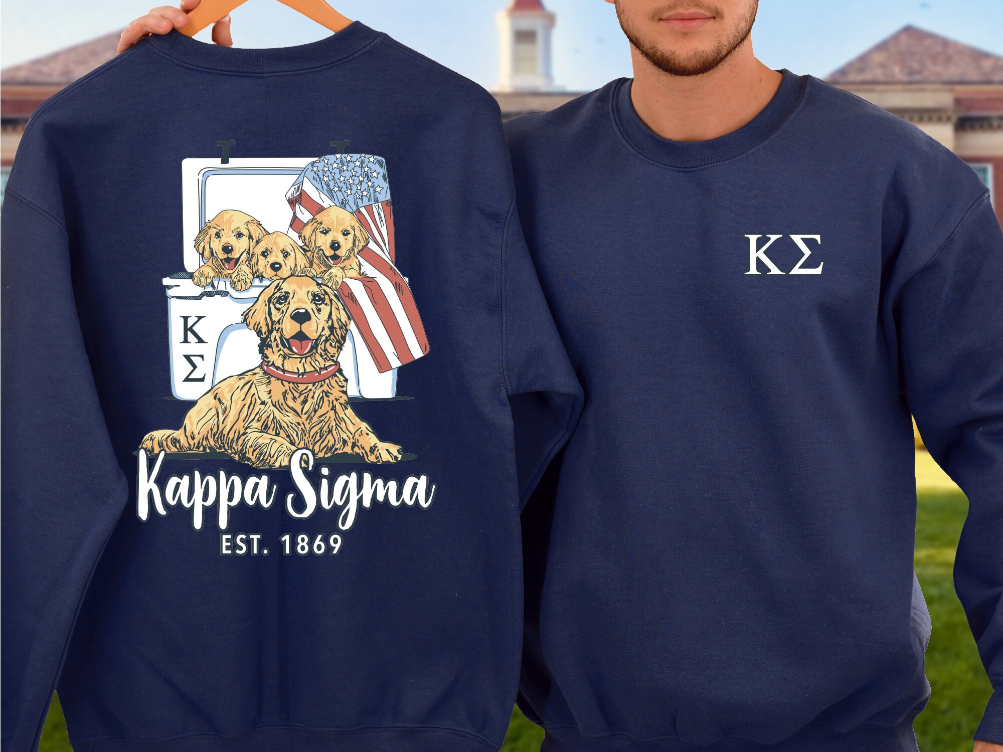 Kappa Sig Heavyweight Champion Crewneck Sweatshirt