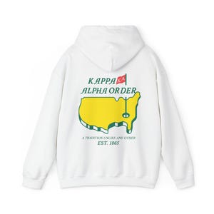 Kappa Alpha Order Fraternity College Golf Comfy Soft Crewneck Sweatshirt | Golf Inspired Kappa Alpha Fraternity Greek Life Sweatshirt Gift