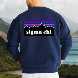 Sigma Chi Fraternity Crewneck Sweatshirt | Outdoors Inspiriert Sweatshirt | Weiches Bequemes Brüderlichkeit Sweatshirt