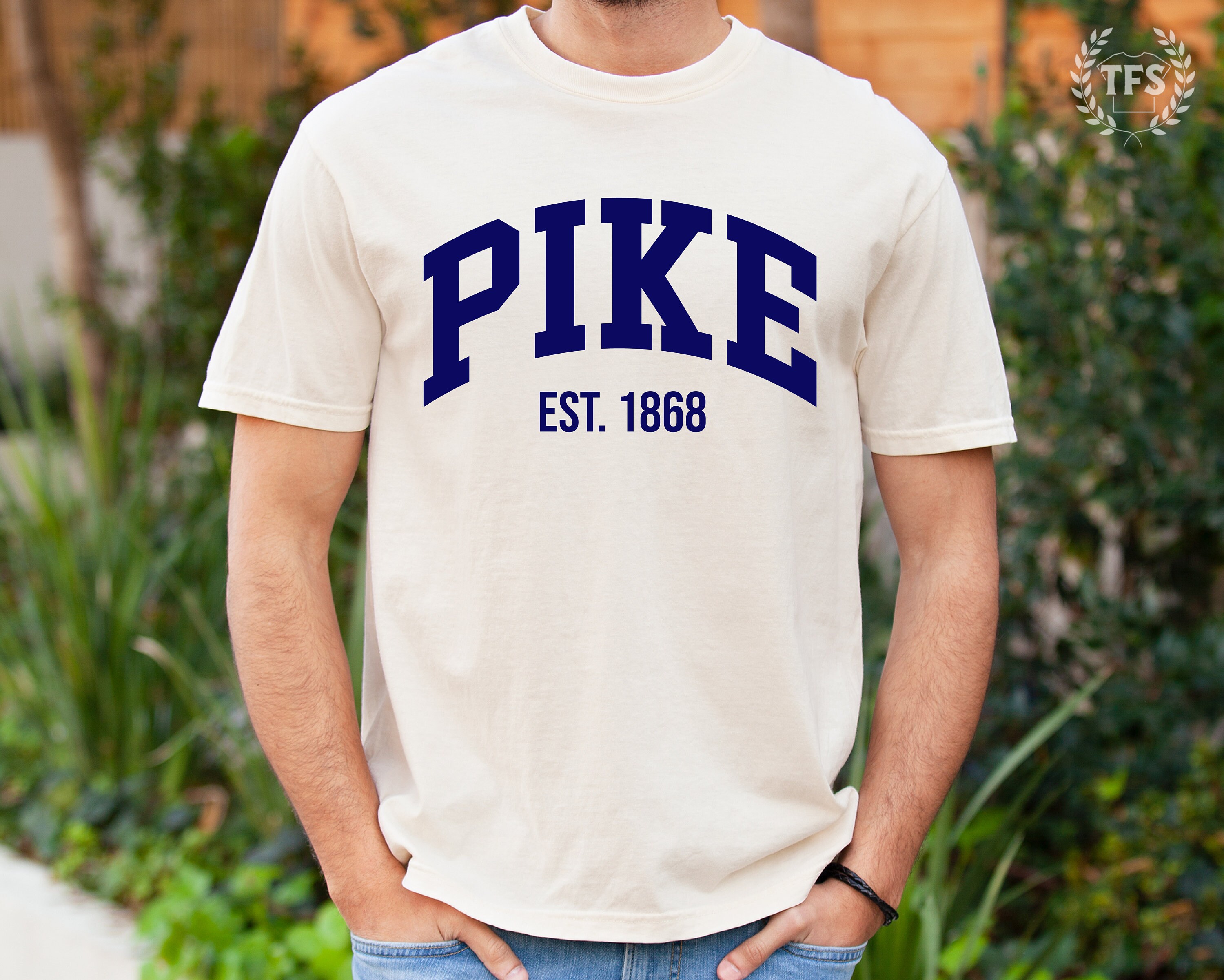 Pi Kappa Alpha Fraternity College Comfy Soft Heavyweight T shirt Pike Fraternity Greek Life Comfort Colors T shirt Gift Etsy